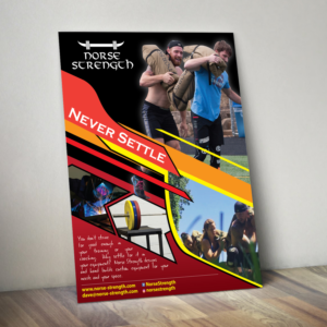 Flyer Design by tanmoy.pramanik for Norse Strength | Design #14116770