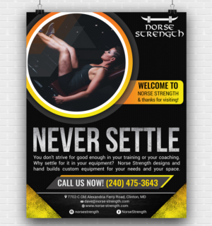 Flyer Design by SD WEBCREATION for Norse Strength | Design #14143435