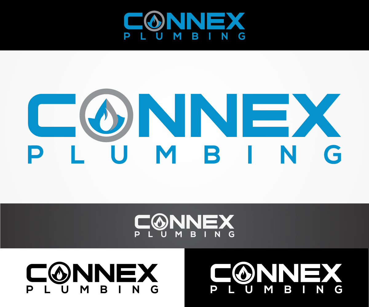 Logo Design by sangeloenriquez for Connex Plumbing | Design #14137129