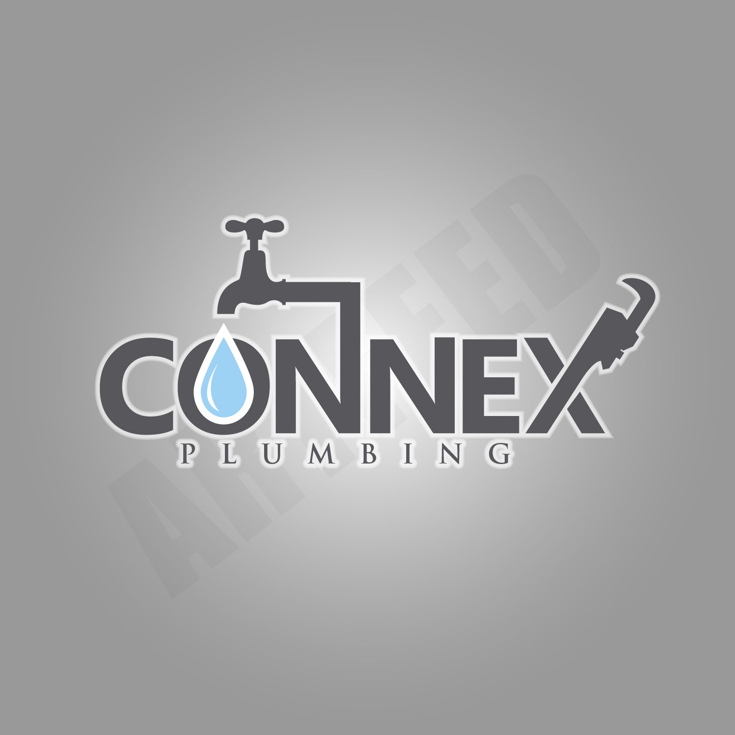 Diseño de Logo por sudinroy100 para Connex Plumbing | Diseño #14231799