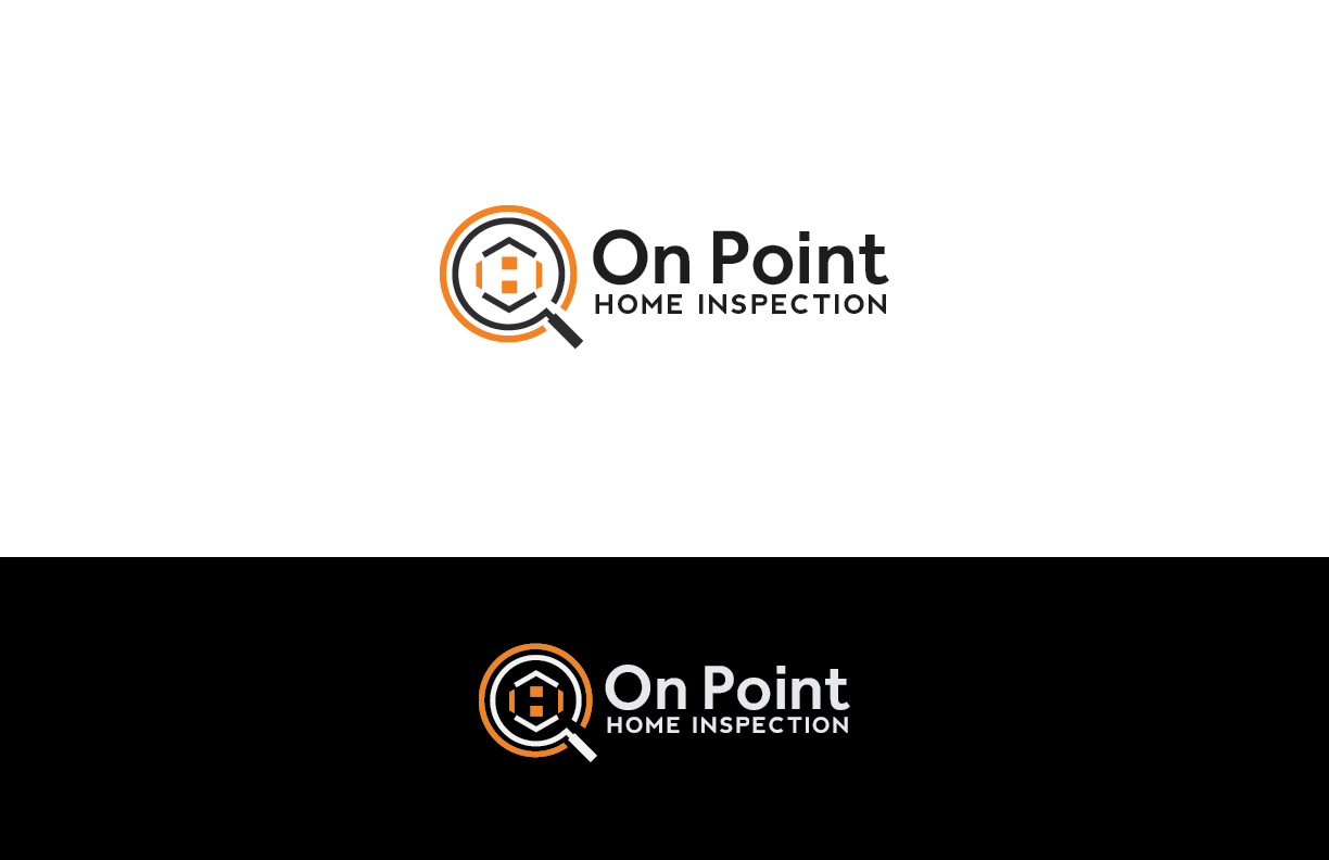 Logo Design by Knockout for On Point Home Inspection  | Design #14115714