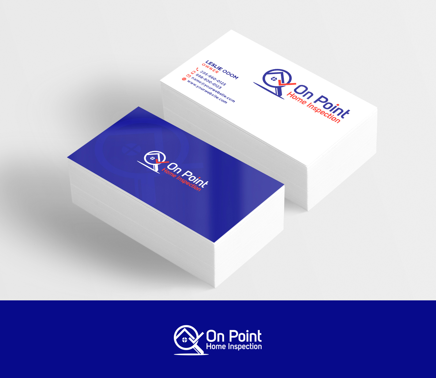 Logo Design by Grapismo Brand Studio for On Point Home Inspection  | Design #14114694