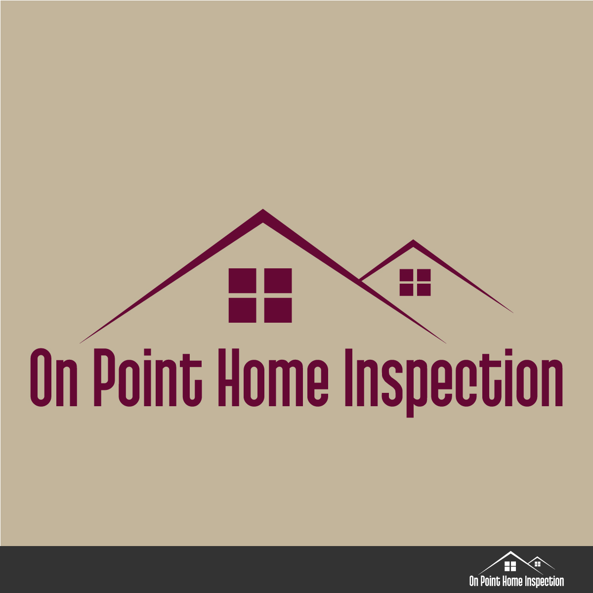 Diseño de Logo por msalah23 para On Point Home Inspection  | Diseño #14191366