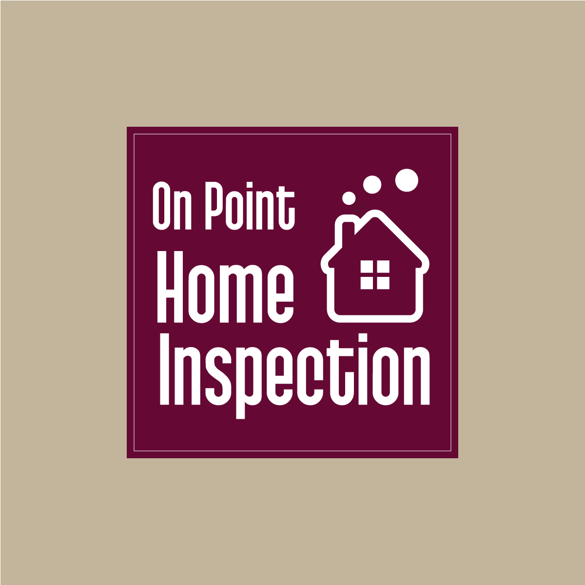 Diseño de Logo por msalah23 para On Point Home Inspection  | Diseño #14191442