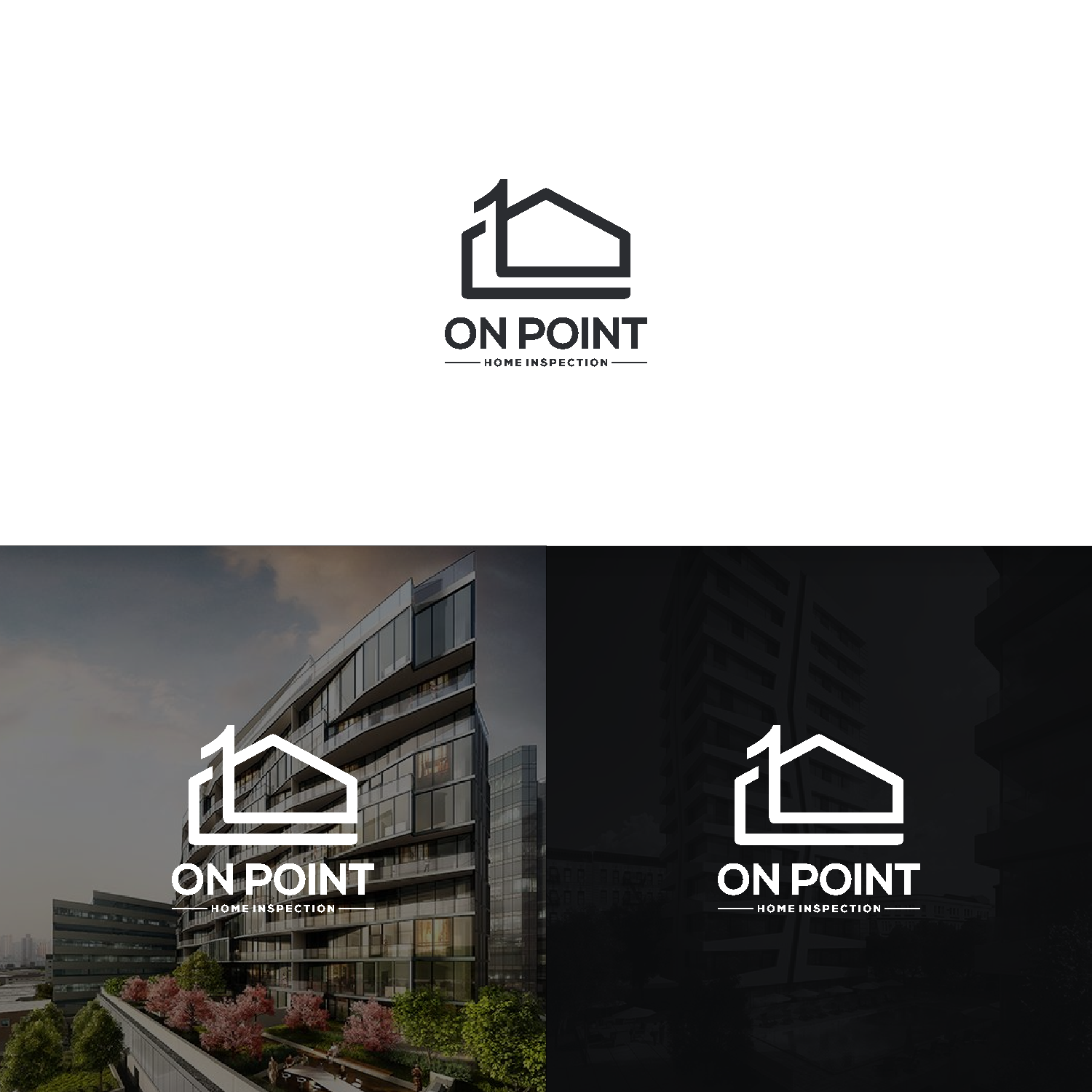 Logo Design by elvienjung for On Point Home Inspection  | Design #14127481