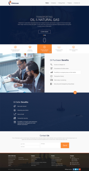 Web Design by Designcraft for Offshore Instruments sp. z o.o. sp. k. | Design #14147678