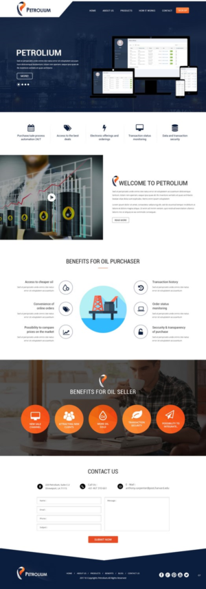 Web Design by pb for Offshore Instruments sp. z o.o. sp. k. | Design: #14122327