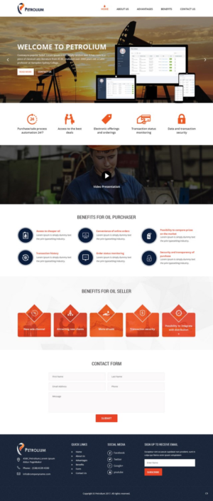 Web Design by pb for Offshore Instruments sp. z o.o. sp. k. | Design: #14122328