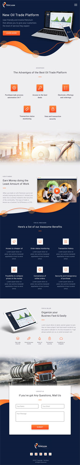 Web Design by ira05005 for Offshore Instruments sp. z o.o. sp. k. | Design: #14269328
