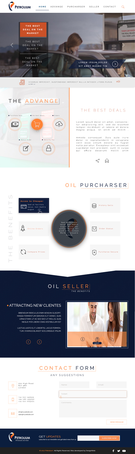 Web Design by Senior UX/UI designer for Offshore Instruments sp. z o.o. sp. k. | Design #14198013