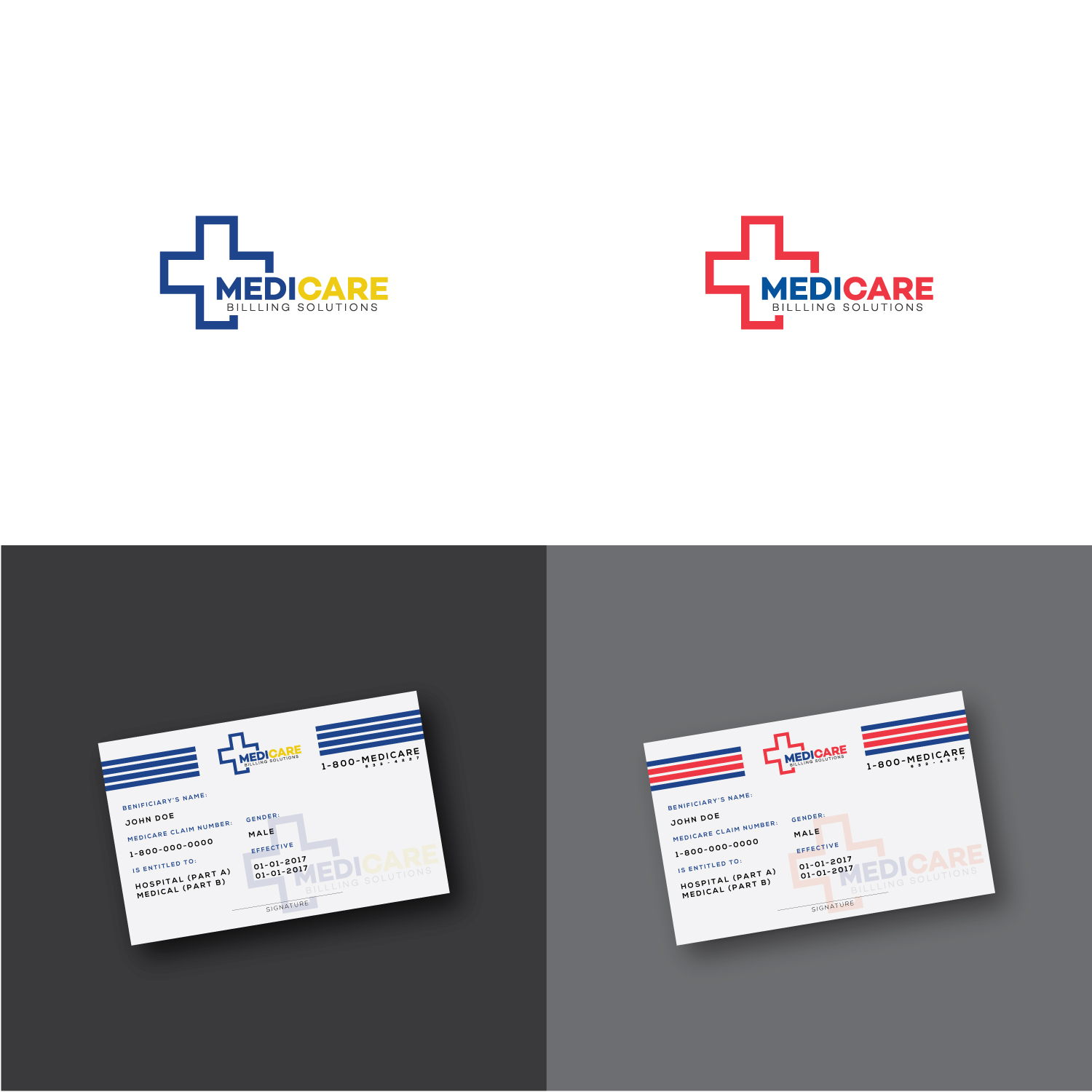 Logo Design by jm.yu.lan for Medicare Billing Solutions | Design #14191079
