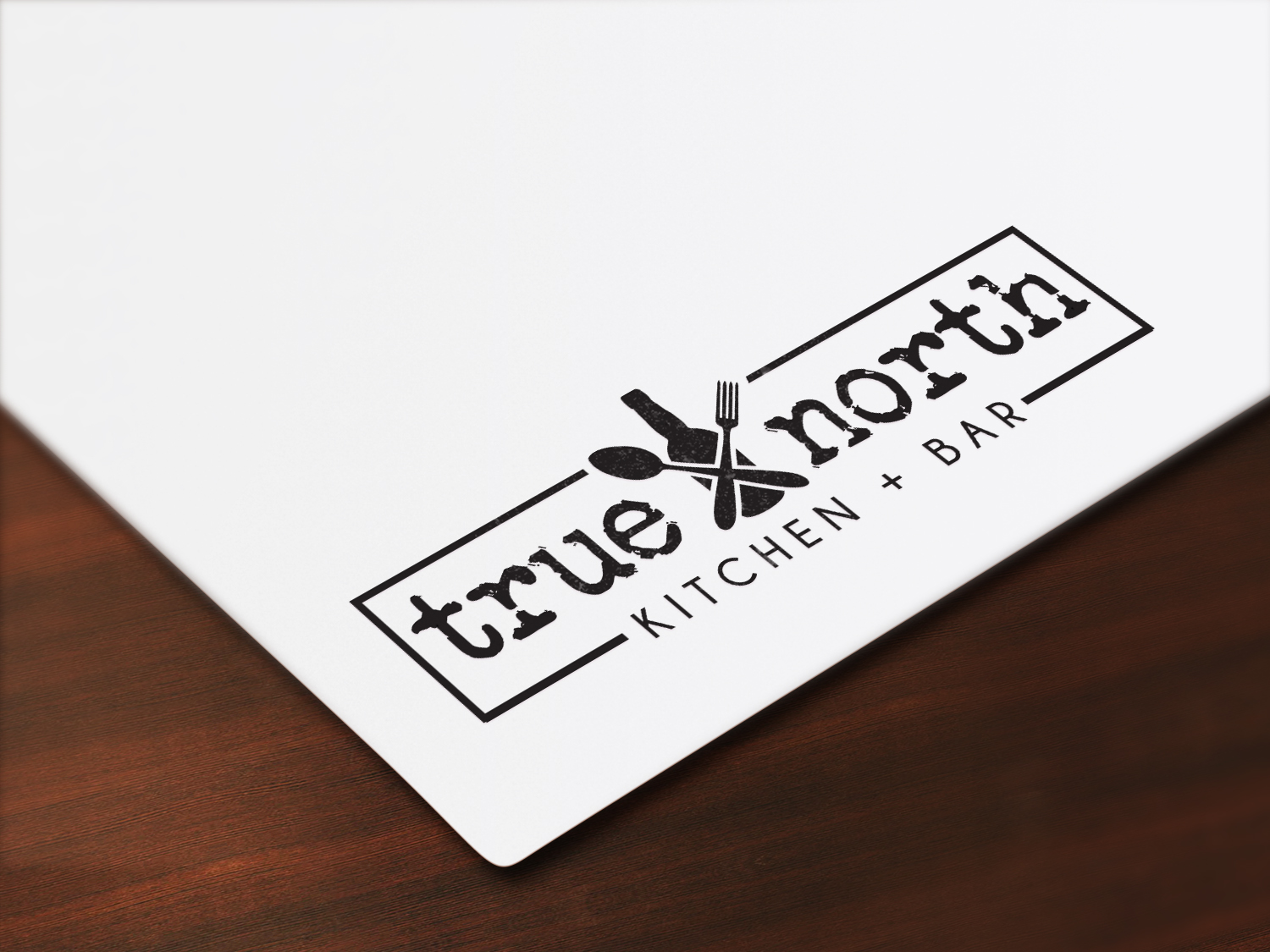 Logo Design by IMD-HUB for true north KITCHEN + BAR | Design #14127813