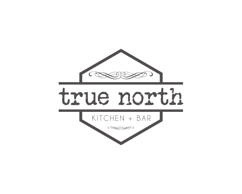 Logo Design by xcellence for true north KITCHEN + BAR | Design #14161206