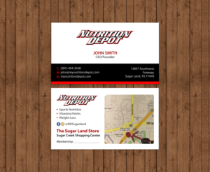 Business Card Design by chandrayaan.creative for this project | Design: #14157052