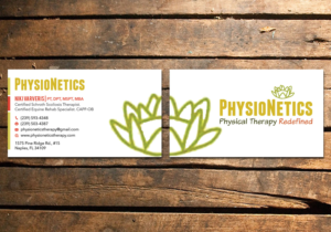 Business Card Design by Verified artistry (Design garden) for PhysioNetics | Design: #14155966