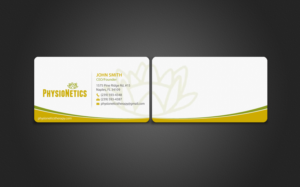Business Card Design by chandrayaan.creative for PhysioNetics | Design: #14140066
