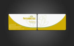 Business Card Design by chandrayaan.creative for PhysioNetics | Design: #14141925