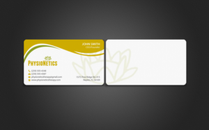 Business Card Design by chandrayaan.creative for PhysioNetics | Design #14141960