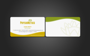 Business Card Design by chandrayaan.creative for PhysioNetics | Design: #14141962
