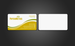 Business Card Design by chandrayaan.creative for PhysioNetics | Design: #14141963