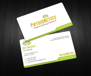 Business Card Design by Graphic Flame for PhysioNetics | Design: #14173517