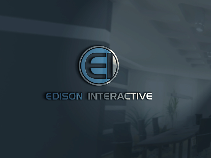 Logo Design by logout babu for Edison Interactive | Design #14127943