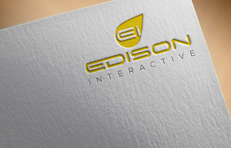 Logo Design by taherswapon for Edison Interactive | Design #14126904