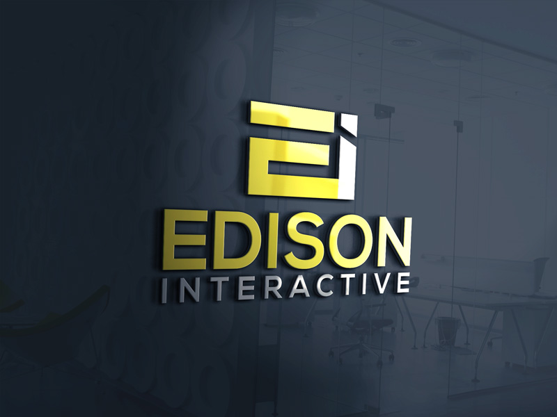 Logo Design by mojibur1993 for Edison Interactive | Design #14126062