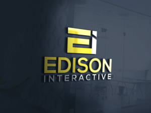 Diseño de Logo por mojibur1993 para Edison Interactive | Diseño: #14126062