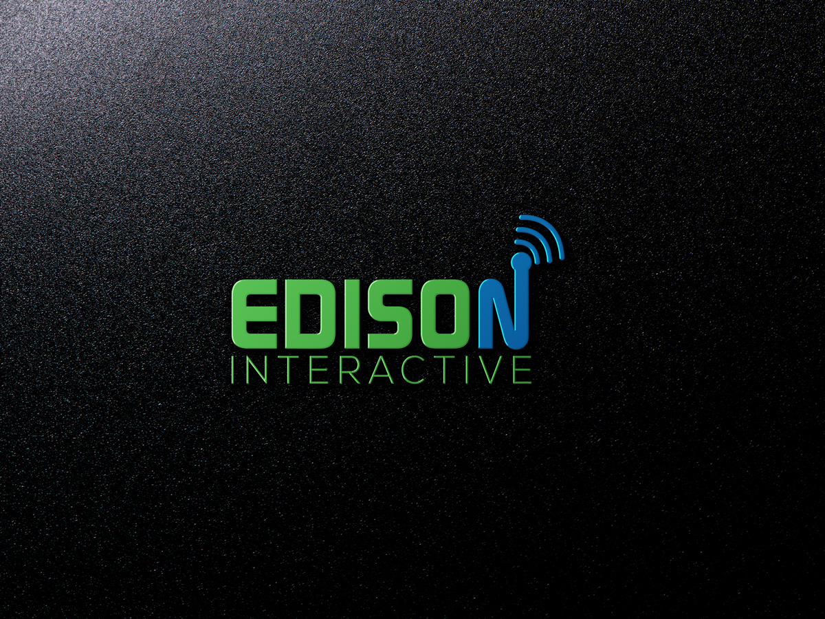 Logo Design by nirob01933 for Edison Interactive | Design #14130029