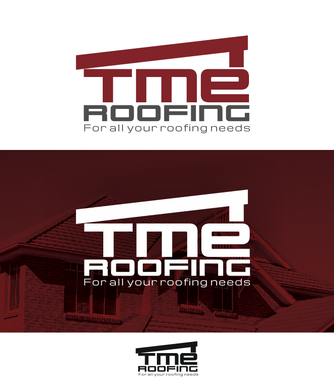 Diseño de Logo por PinkOrange para TME Roofing Pty. Ltd. | Diseño #14139038