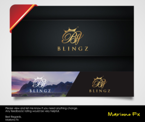 Logo Design by Mariono Fx for BLINGZ | Design: #14126251