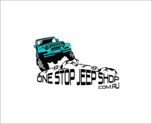 Logo Design by vesnusca for One Stop Jeep Shop Pty Ltd | Design: #14159568