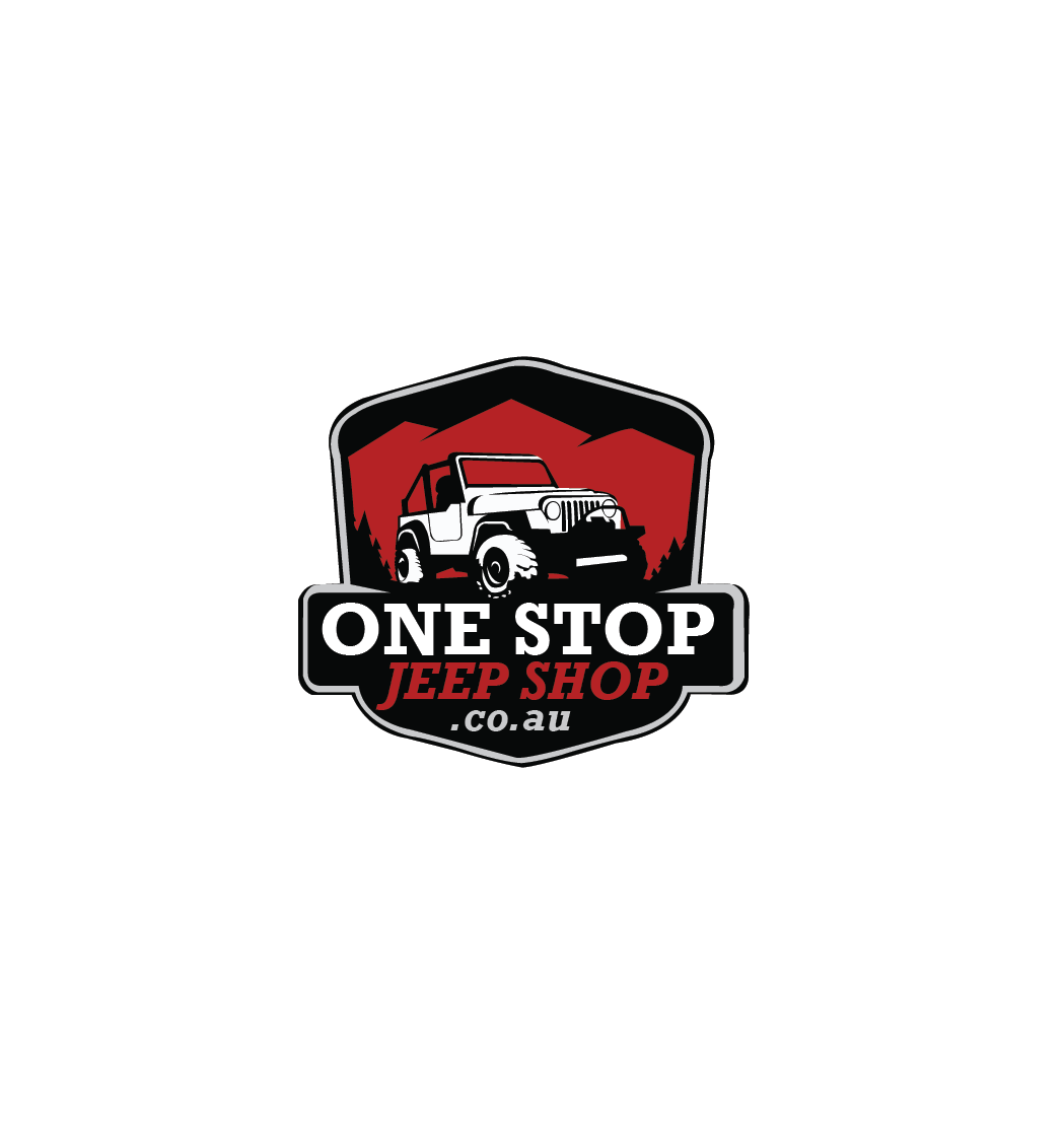 Logo Design by TB Designs for One Stop Jeep Shop Pty Ltd | Design #14176343