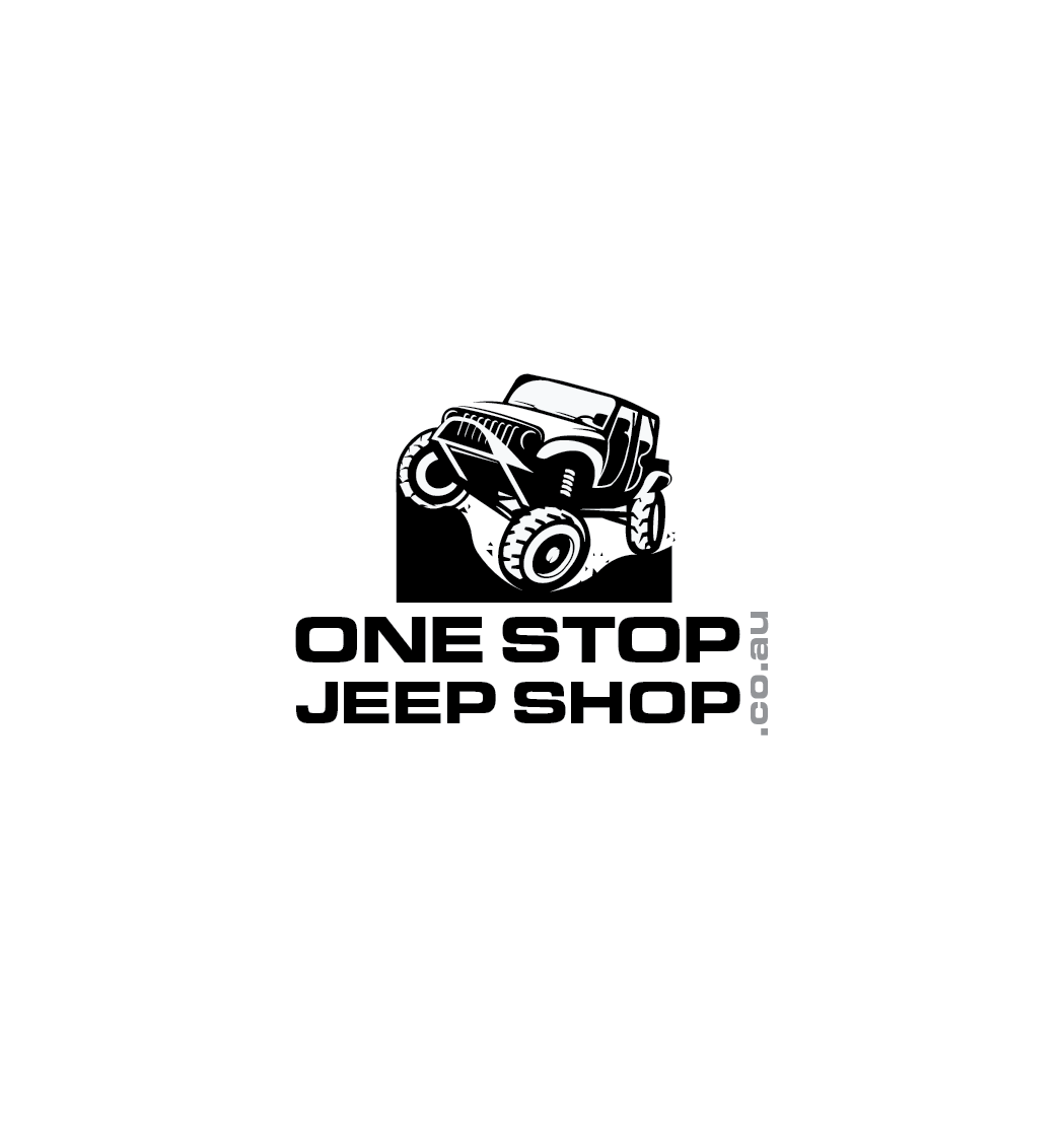 Logo Design by TB Designs for One Stop Jeep Shop Pty Ltd | Design #14176345