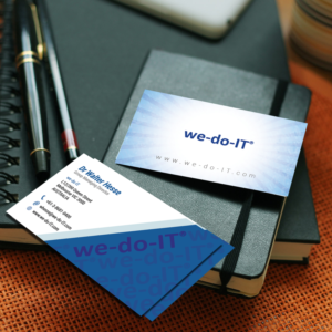 Business Card Design by uk for we-do-IT Pty Ltd | Design: #14138780