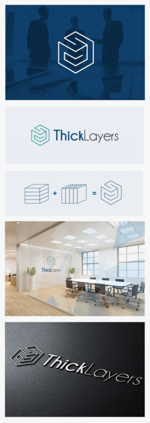 ThickLayers | Logo Design by studio4design