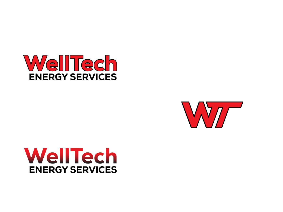 Logo Design by Slant Line Media for WellTech Energy Services, llc | Design #14128516