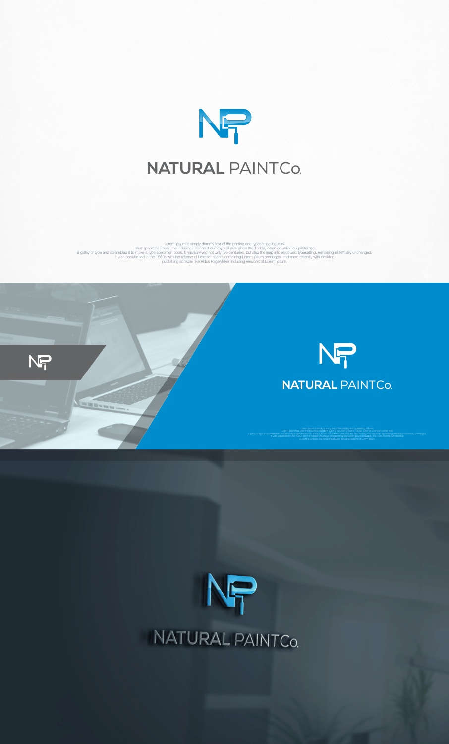 Logo Design by jenggot_merah_ for The Natural Paint Company | Design #14462907