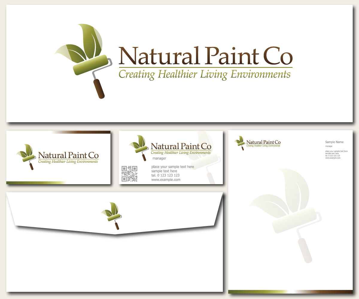 Logo Design by Athanasia for The Natural Paint Company | Design #14511004