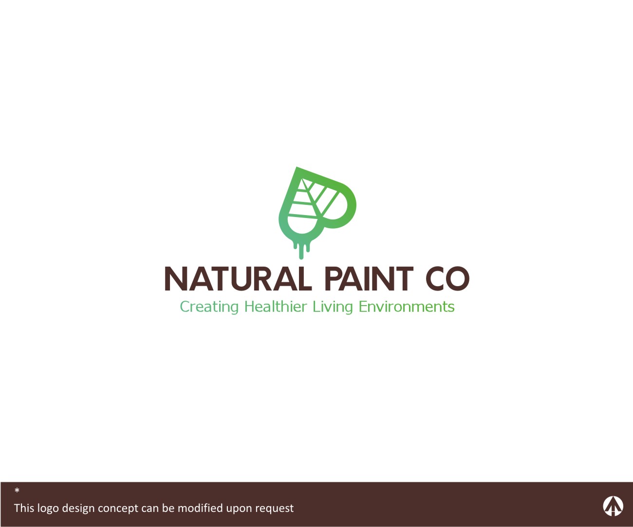 Logo Design by MBARO for The Natural Paint Company | Design #14422592