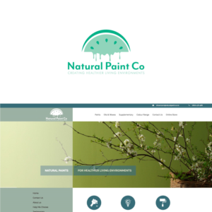 Logo Design by Ojalá for The Natural Paint Company | Design: #14441796
