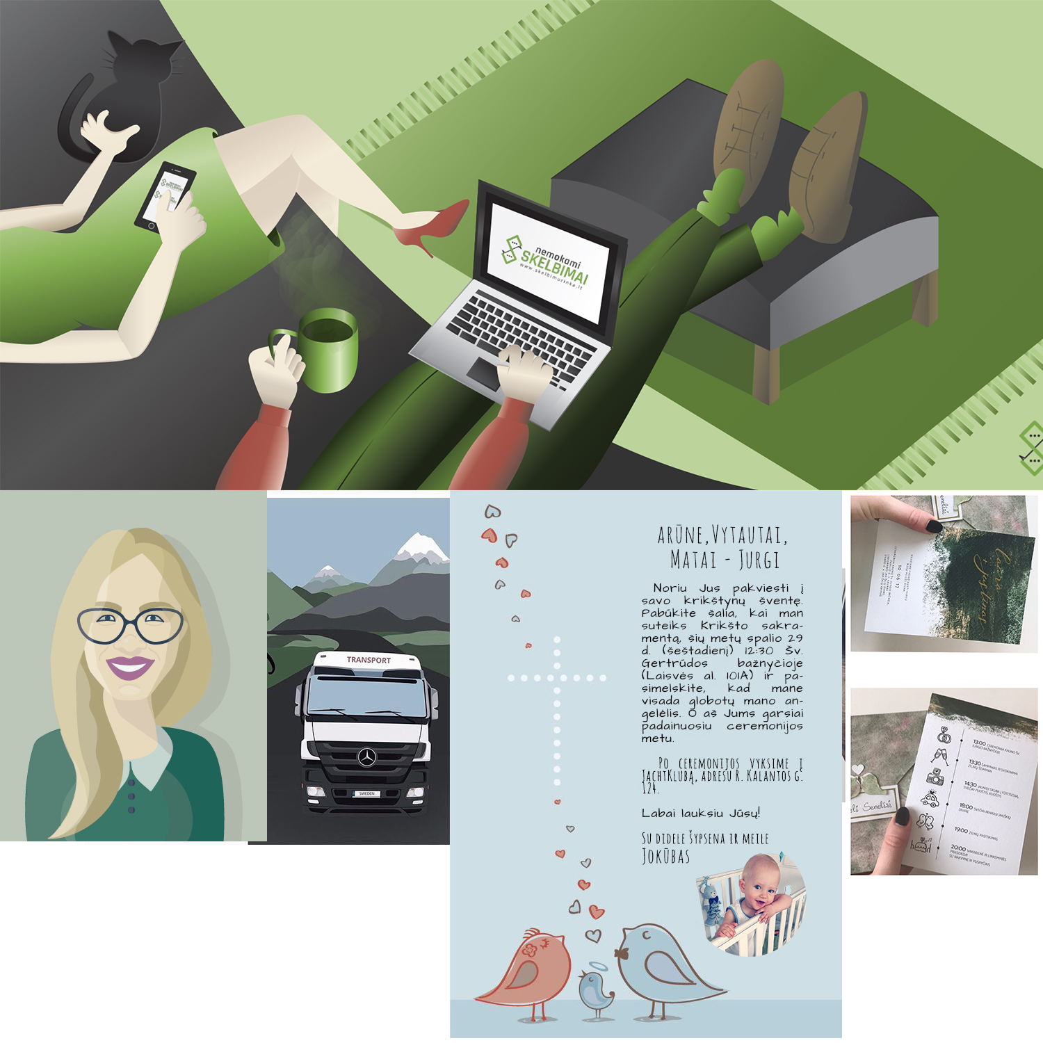 Illustration Design by Laura.Naujikaiteee for this project | Design #14415003