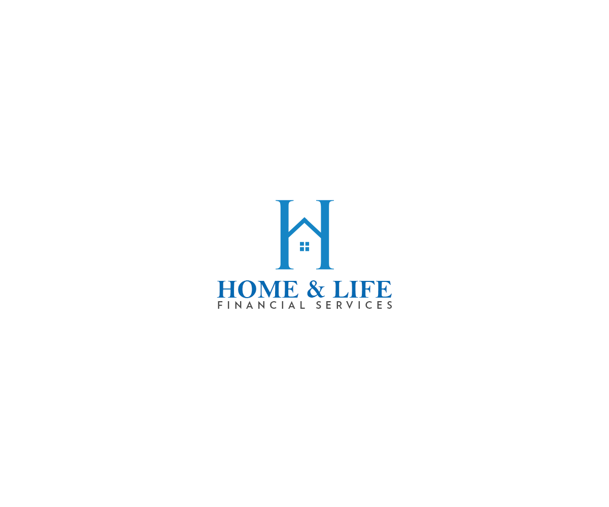 Logo Design by King Cozy for Home & Life Financial Services | Design #14136508