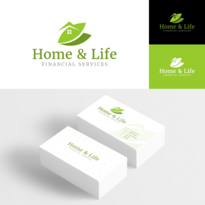 Logo Design by Grapismo Brand Studio for Home & Life Financial Services | Design: #14136030