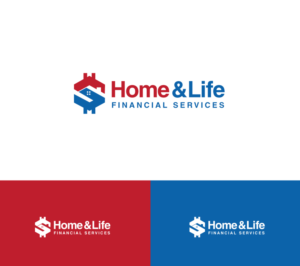 Diseño de Logo por ecorokerz para Home & Life Financial Services | Diseño #14136398