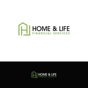 Logo Design by e-graphics for Home & Life Financial Services | Design: #14142291
