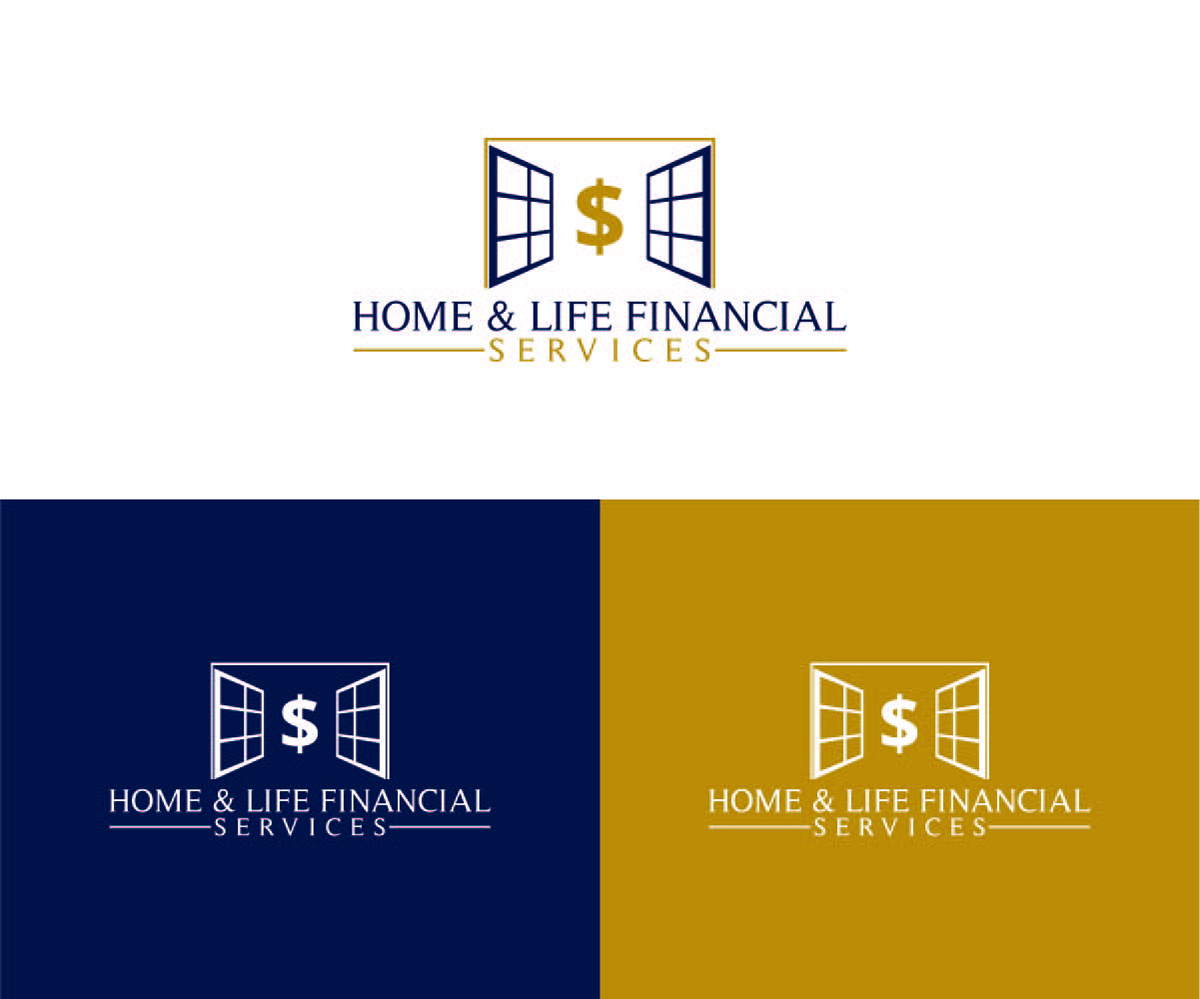 Logo Design by International Designers for Home & Life Financial Services | Design #14152272