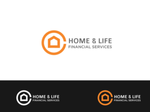 Logo Design by Designs 2019 for Home & Life Financial Services | Design: #14139187