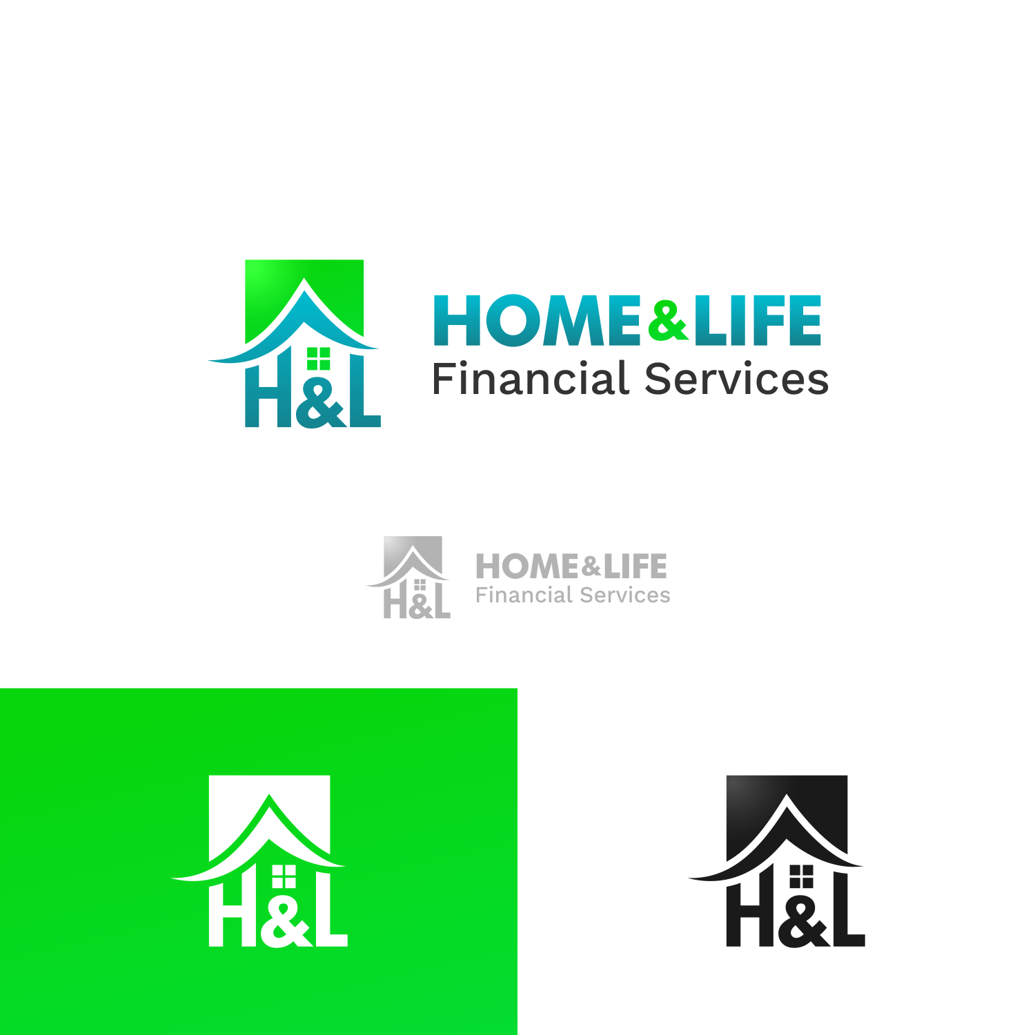Logo Design by NandaKrista for Home & Life Financial Services | Design #14136785